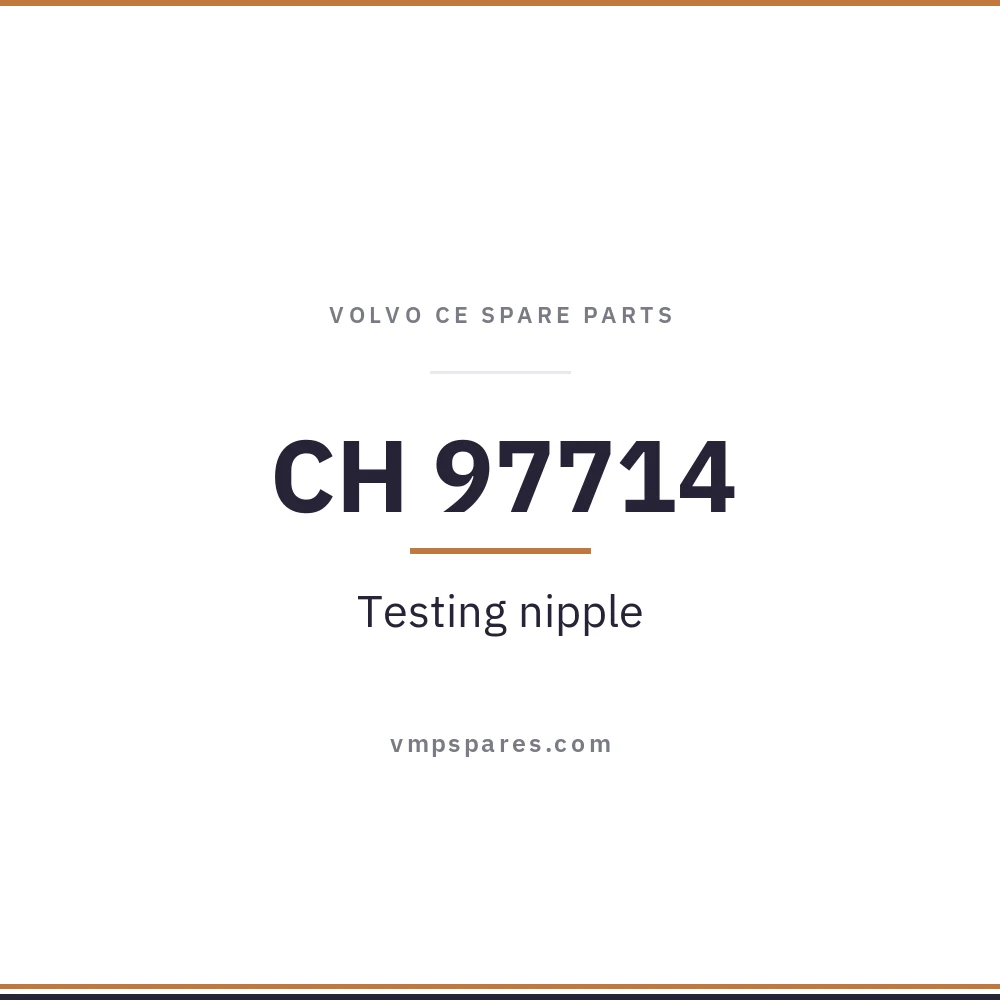 CH 97714 – Testing nipple
