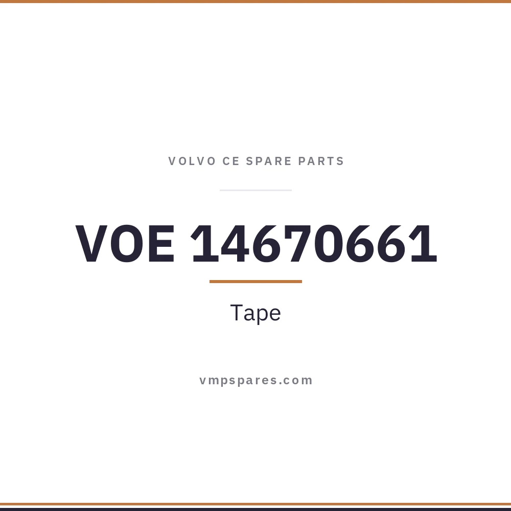 VOE 14670661 – Tape