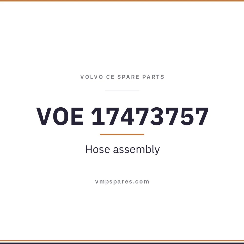 VOE 17473757 – Hose assembly