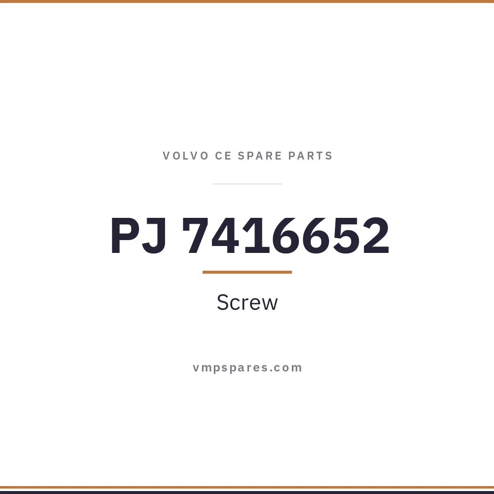 PJ 7416652 – Screw