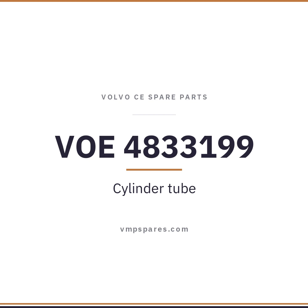 VOE 4833199 – Cylinder tube