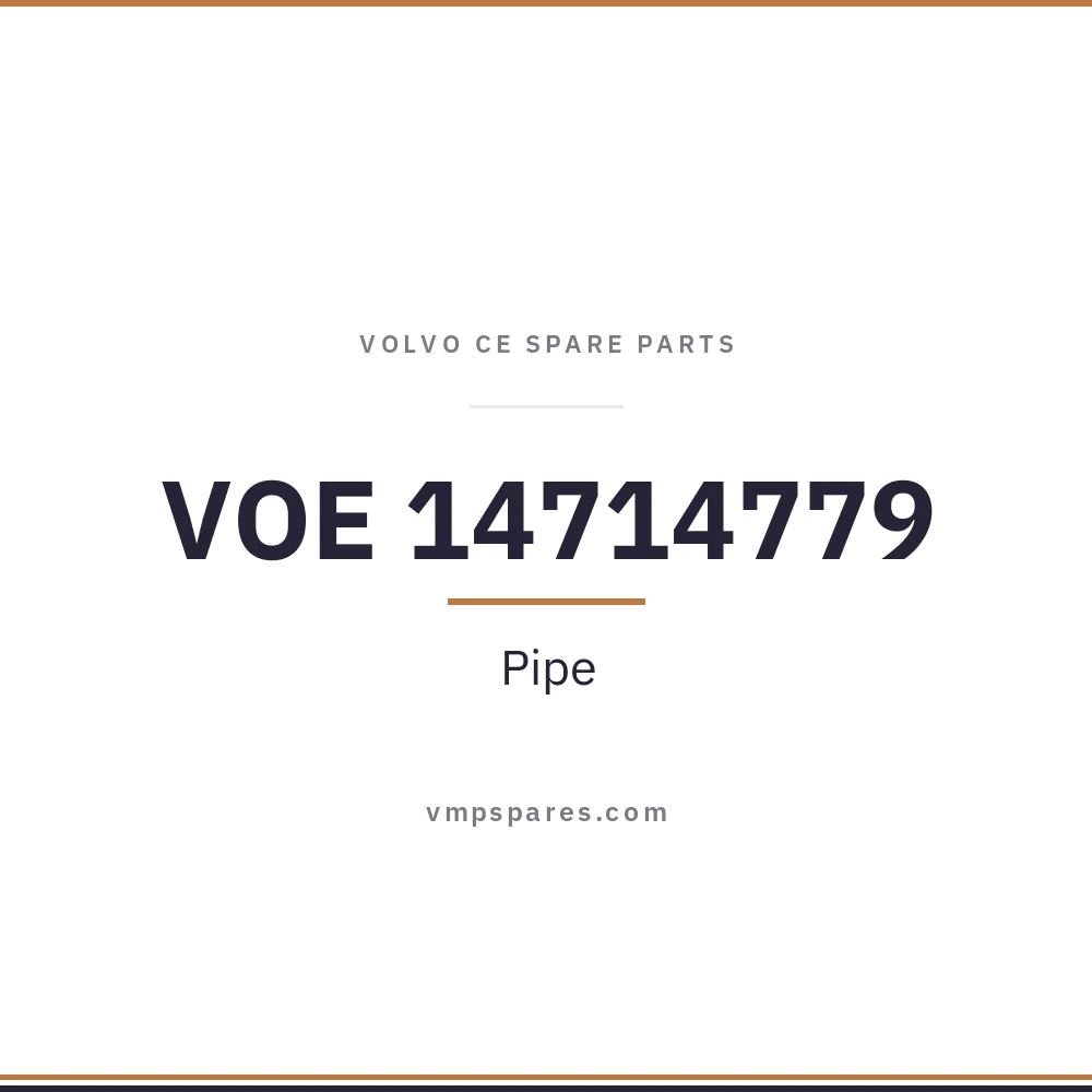 VOE 14714779 – Pipe