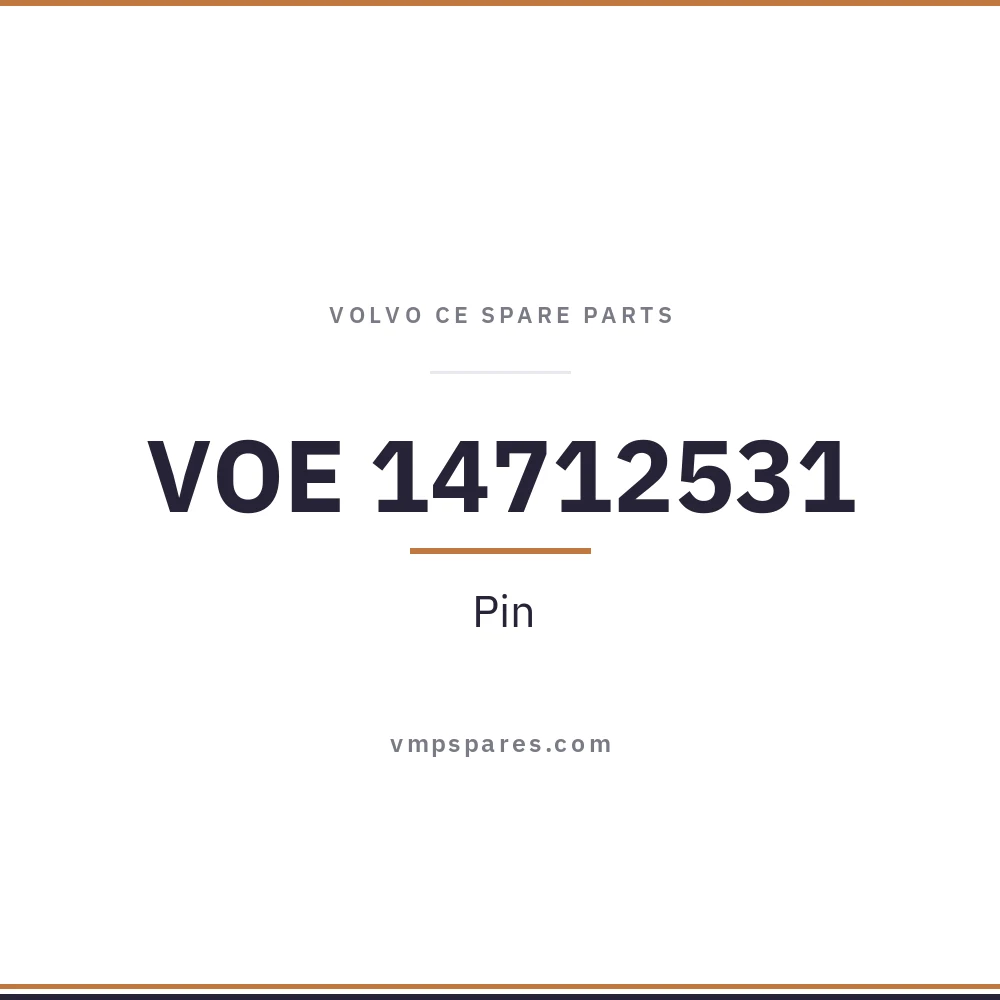 VOE 14712531 – Pin