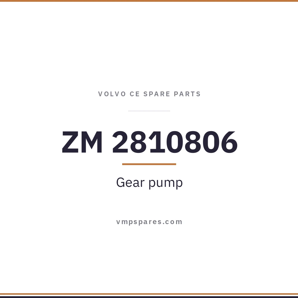 ZM 2810806 – Gear pump