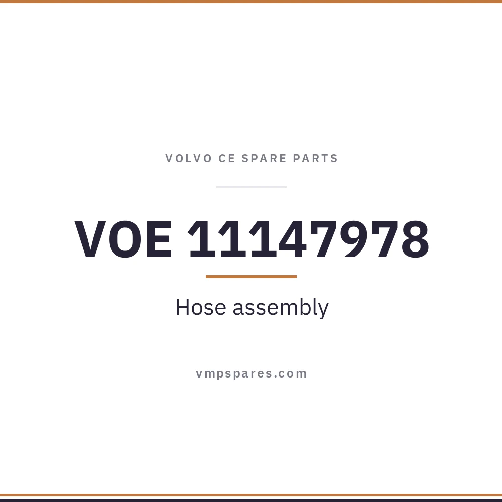 VOE 11147978 – Hose assembly