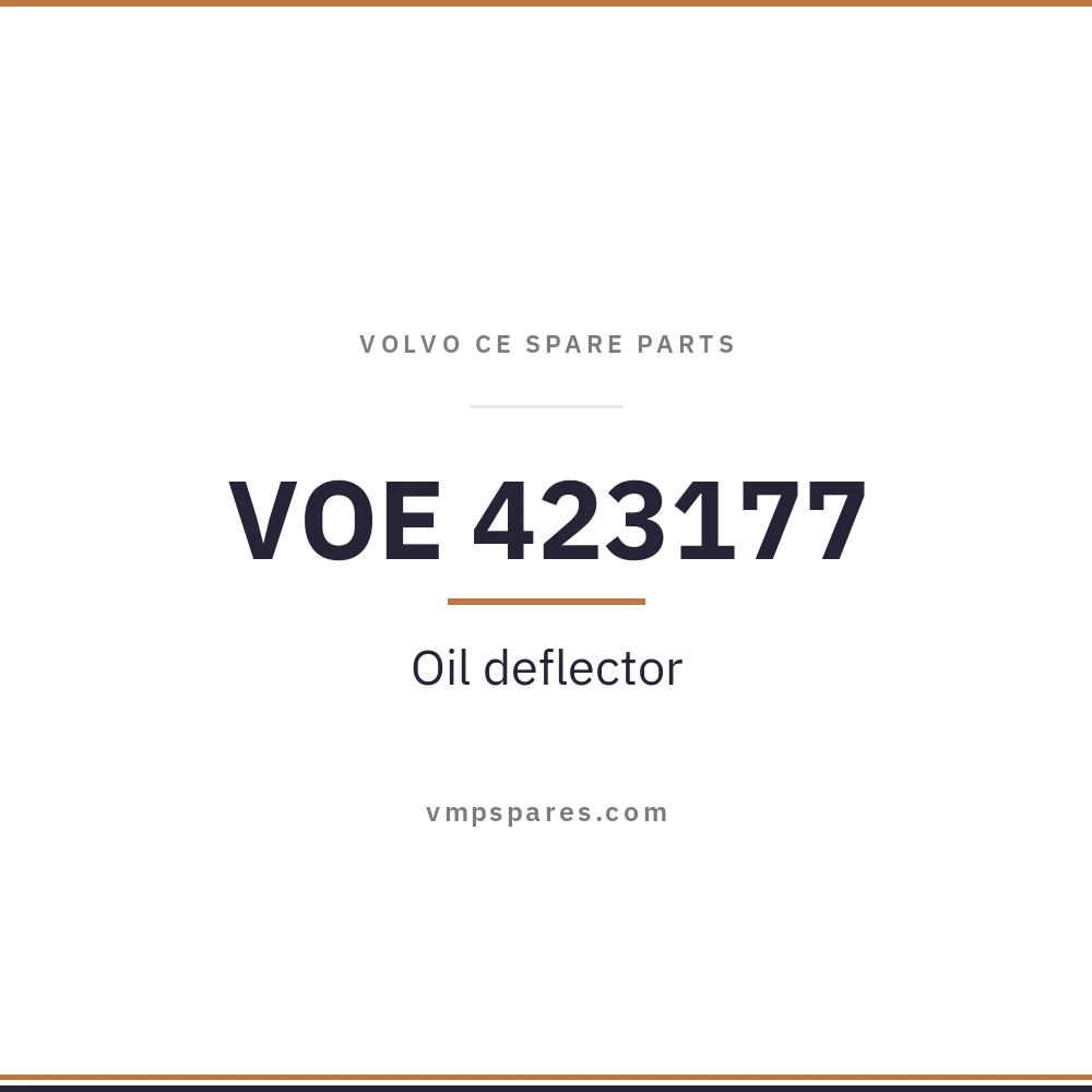 VOE 423177 – Oil deflector
