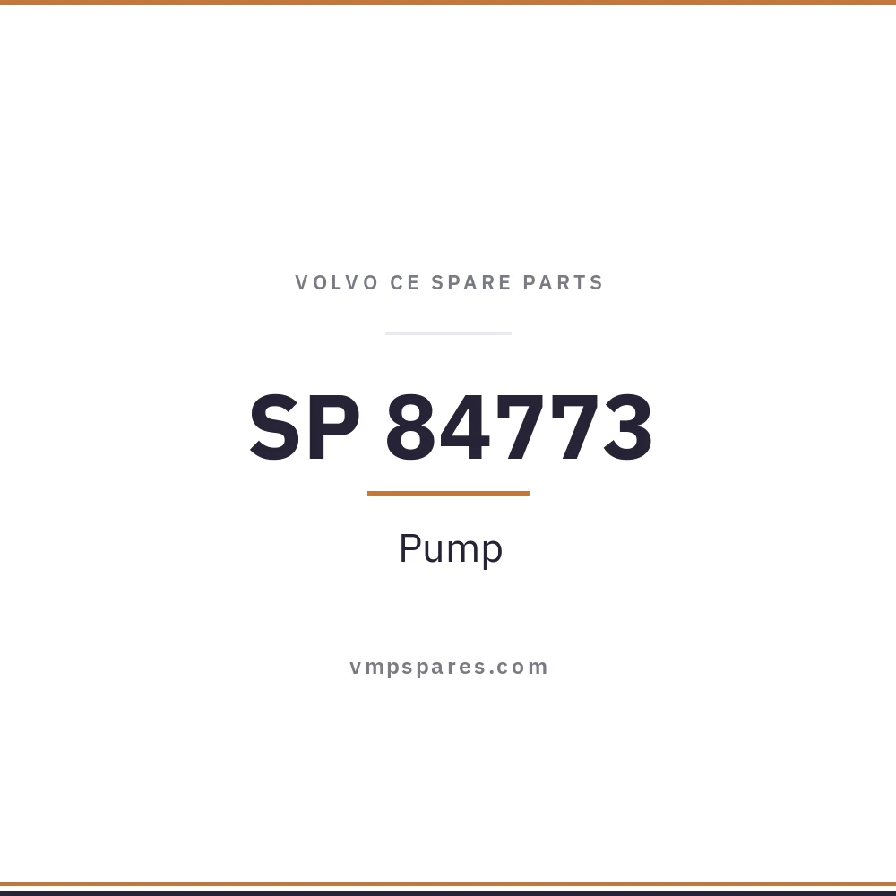 SP 84773 – Pump