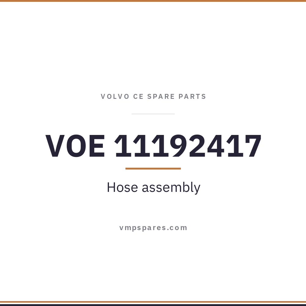 VOE 11192417 – Hose assembly