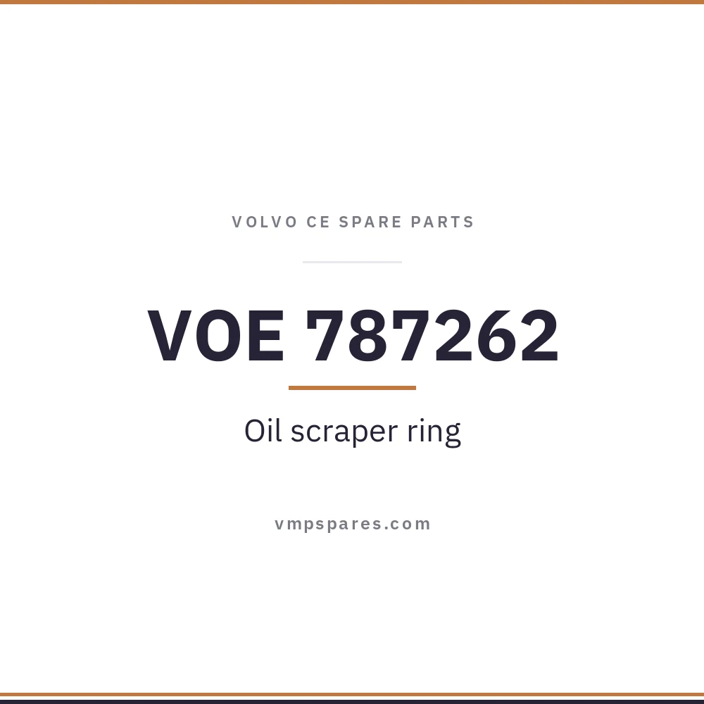 VOE 787262 – Oil scraper ring