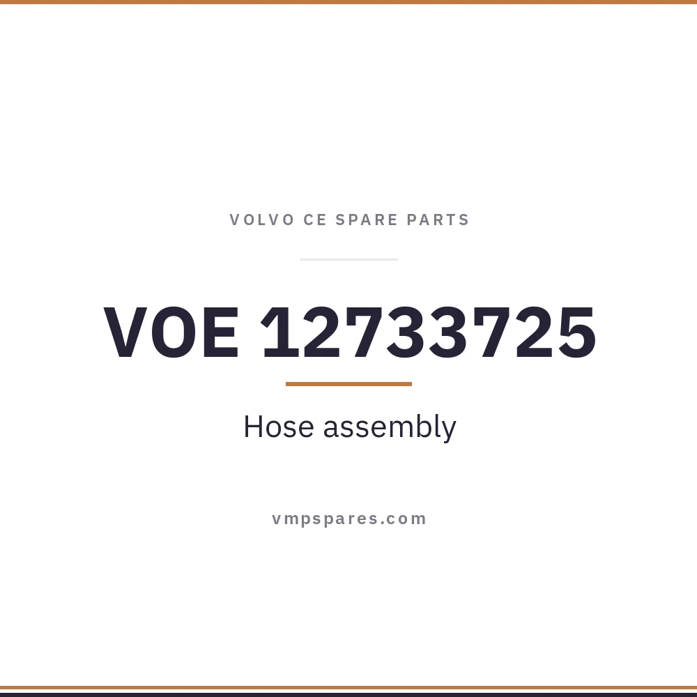 VOE 12733725 – Hose assembly