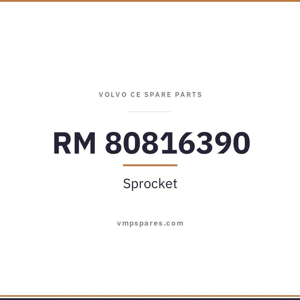 RM 80816390 – Sprocket