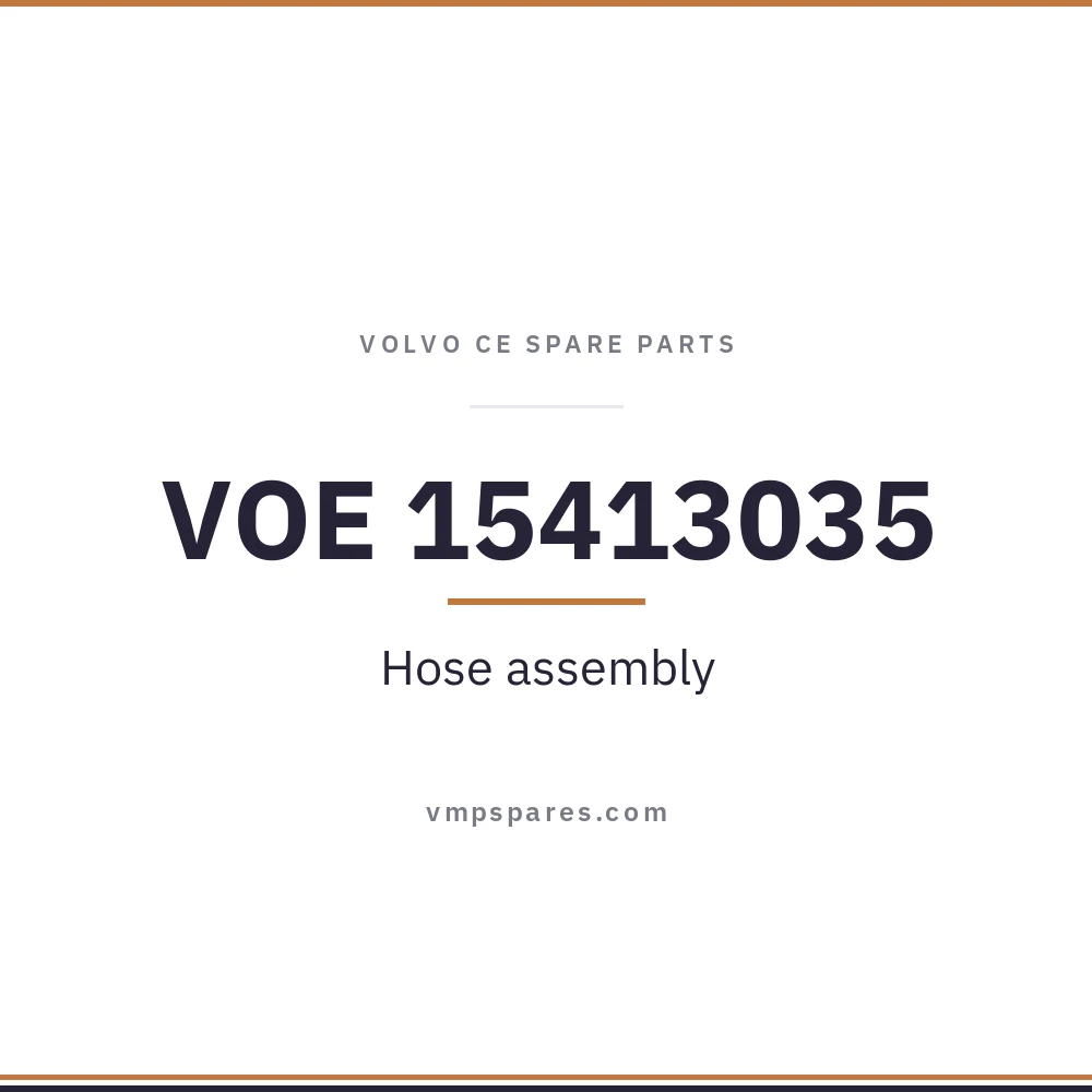 VOE 15413035 – Hose assembly