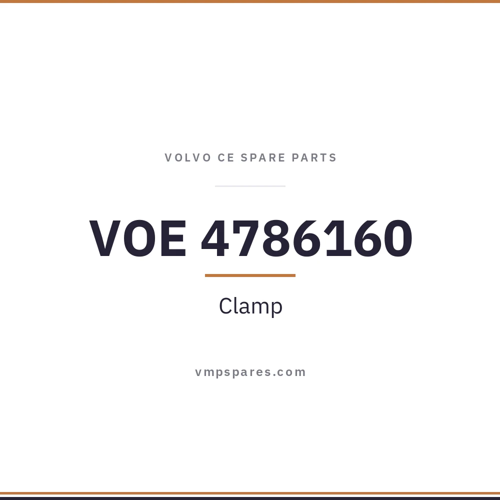 VOE 4786160 – Clamp