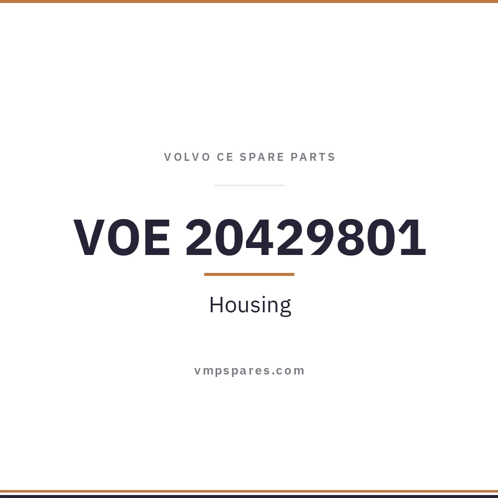 VOE 20429801 – Housing