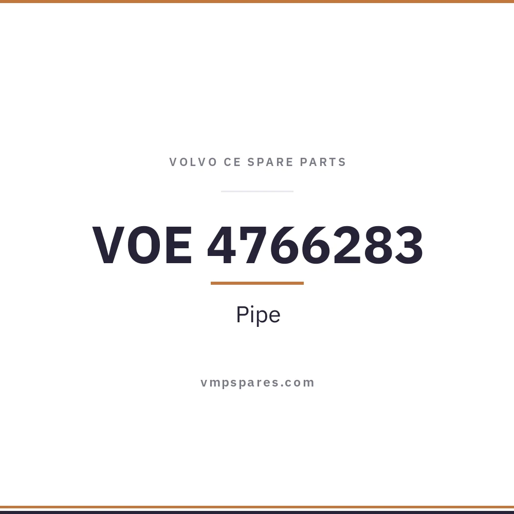 VOE 4766283 – Pipe