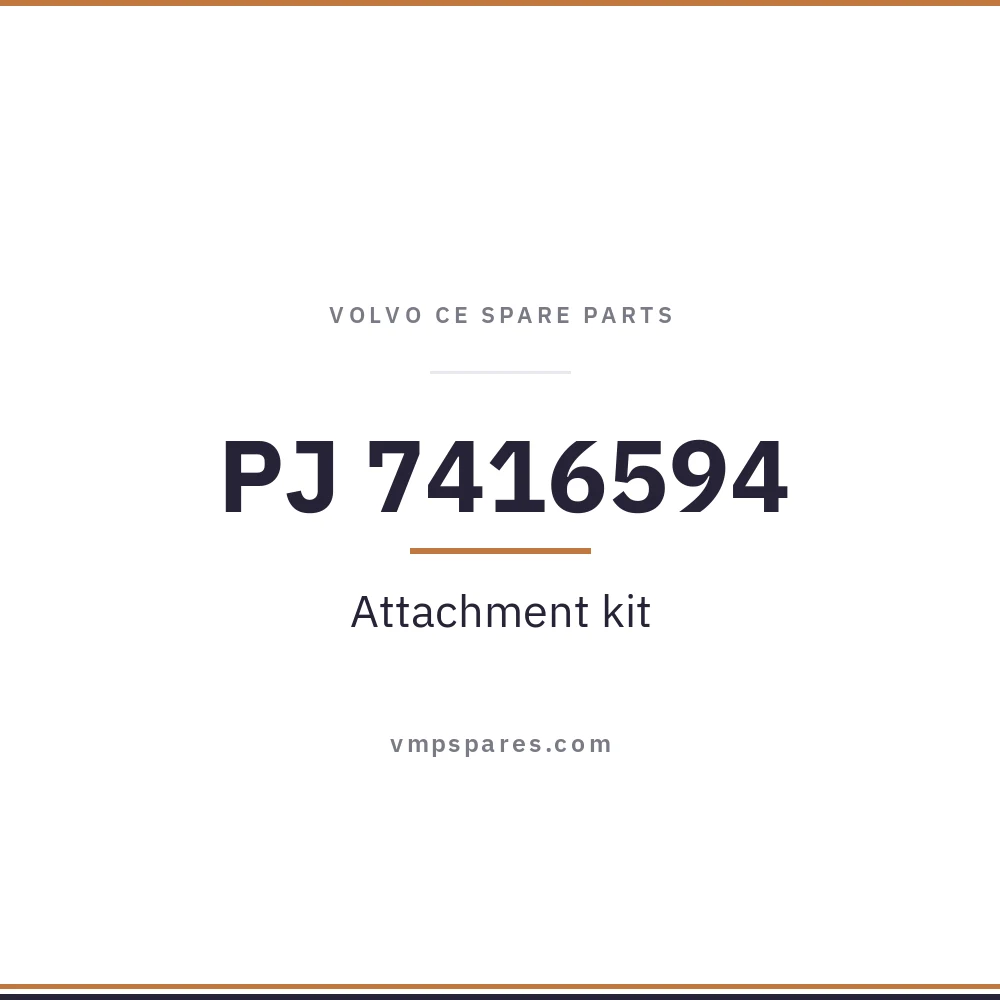 PJ 7416594 – Attachment kit
