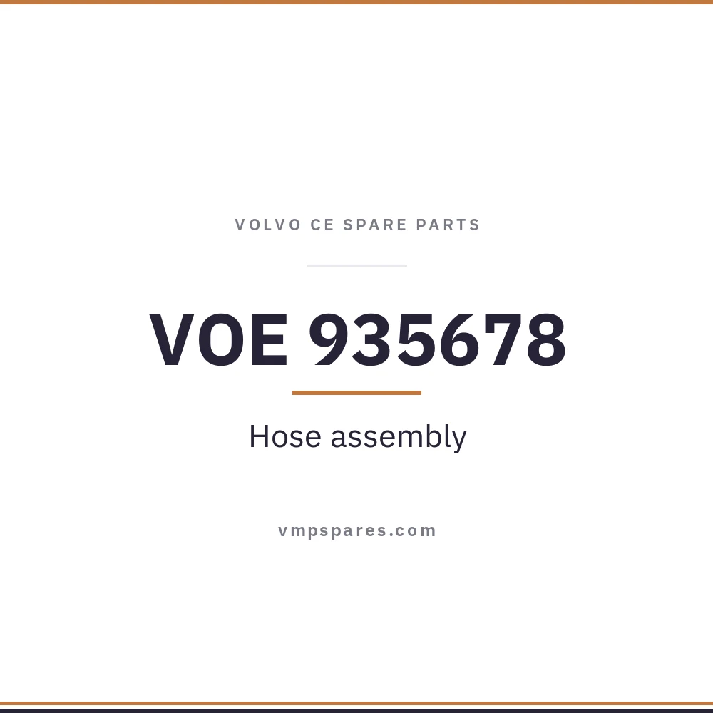VOE 935678 – Hose assembly