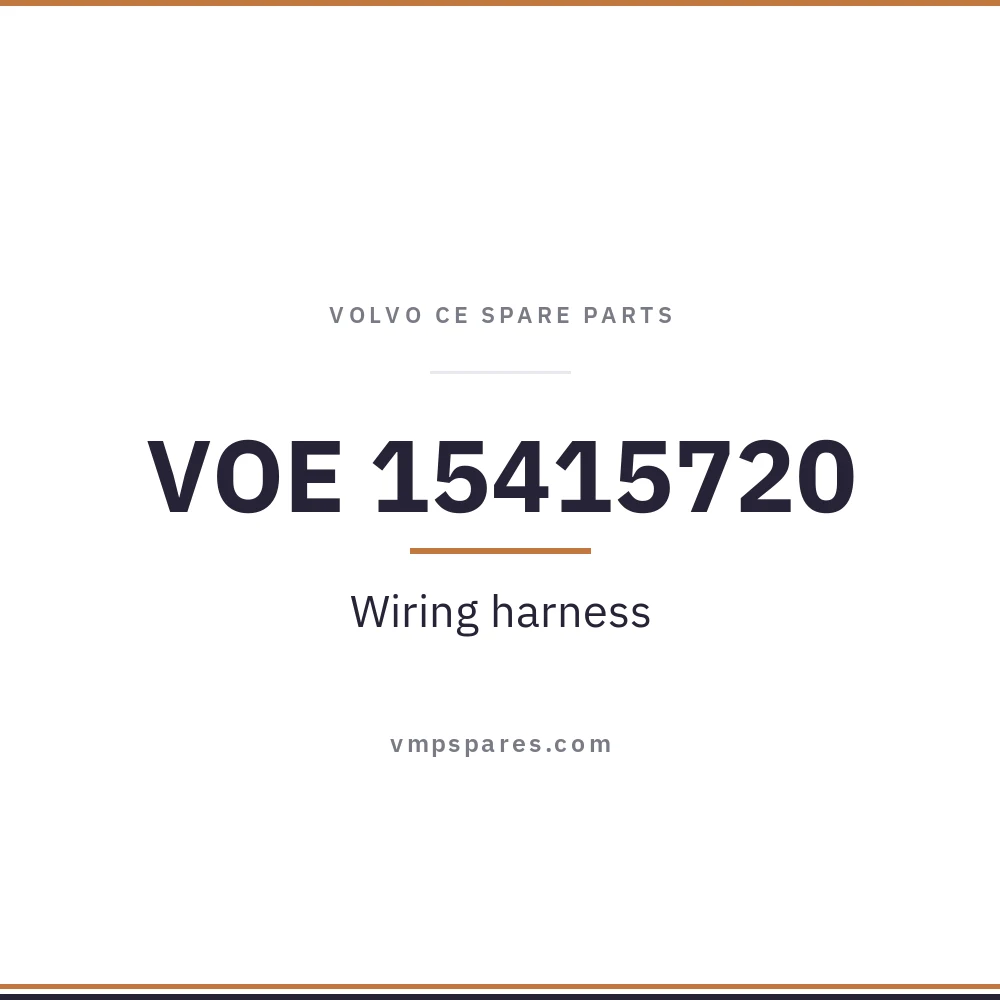 VOE 15415720 – Wiring harness