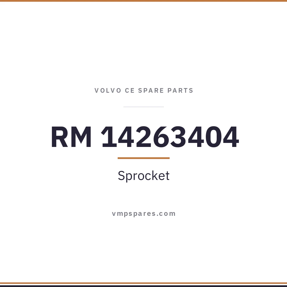 RM 14263404 – Sprocket