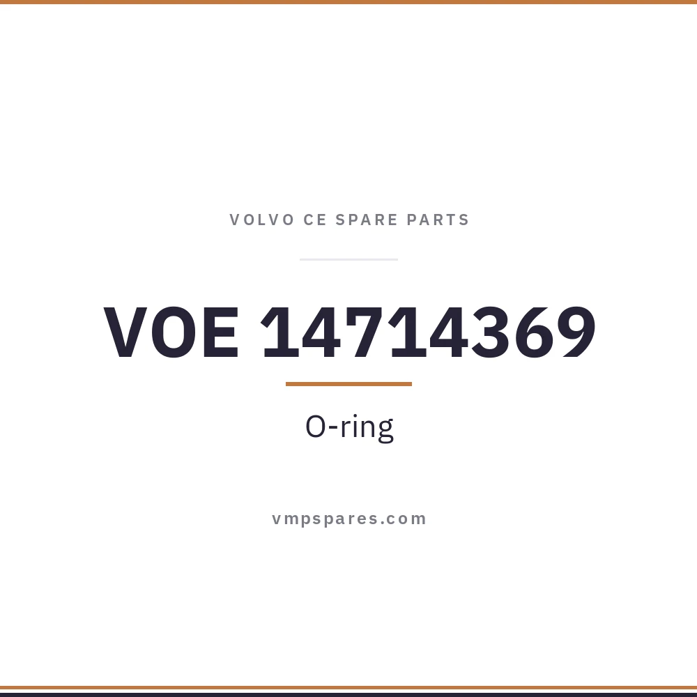 VOE 14714369 – O-ring