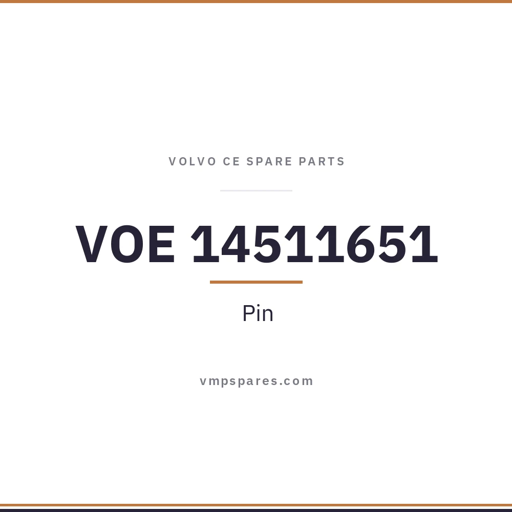 VOE 14511651 – Pin