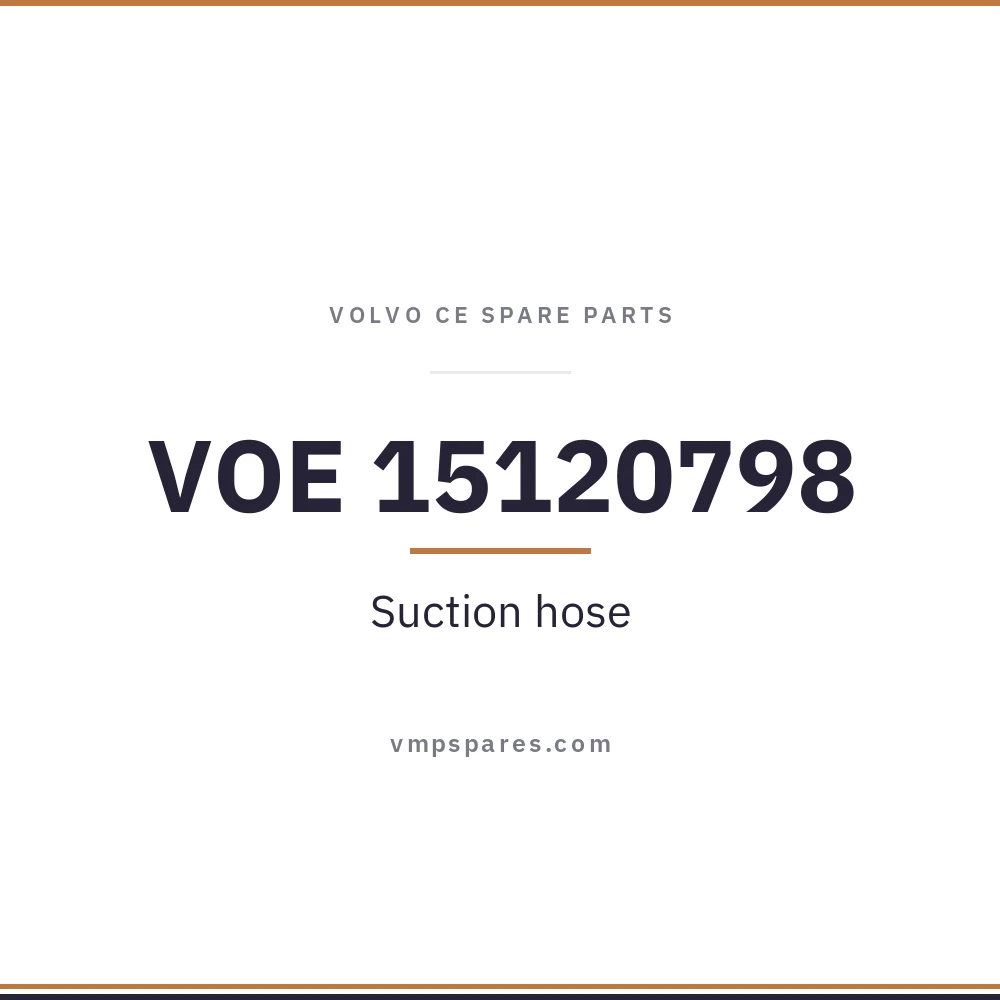 VOE 15120798 – Suction hose