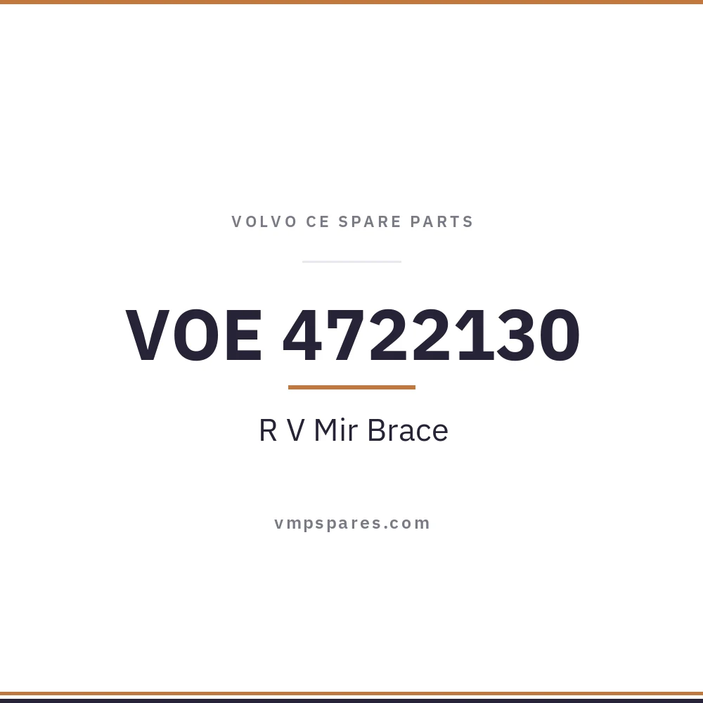 VOE 4722130 – R V Mir Brace