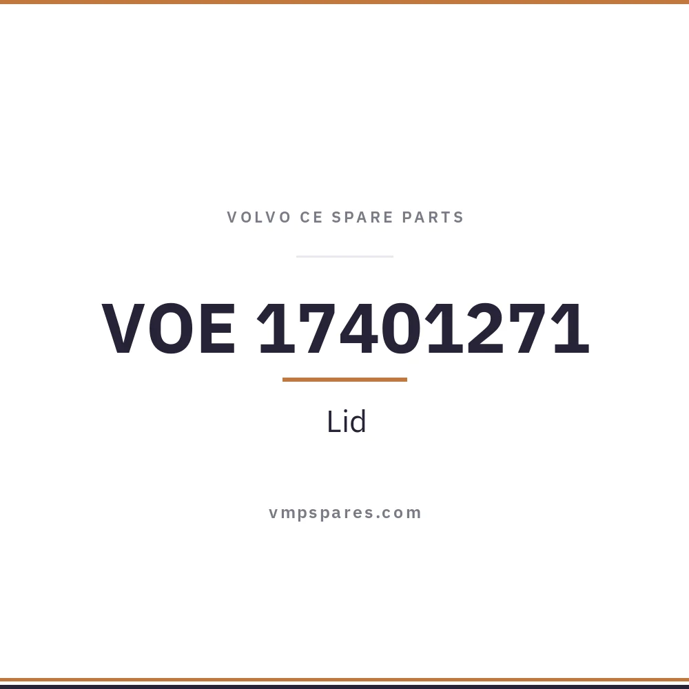 VOE 17401271 – Lid