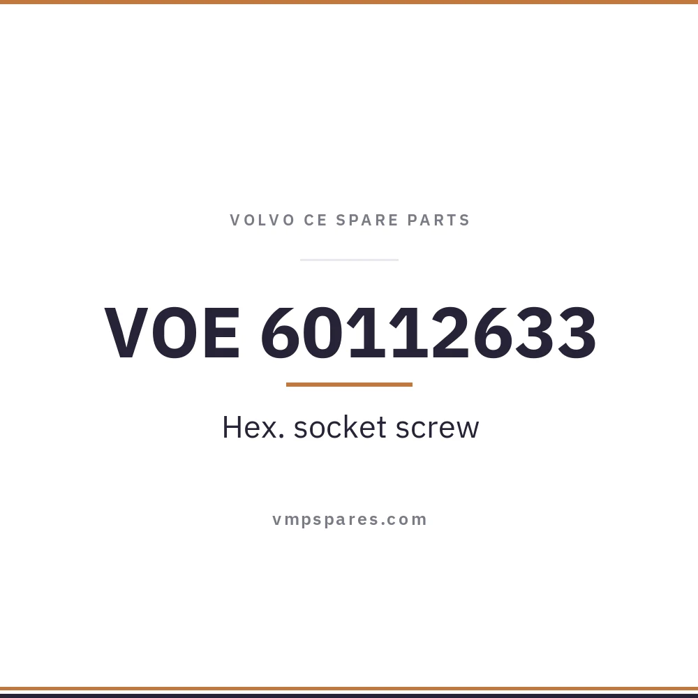 VOE 60112633 – Hex. socket screw