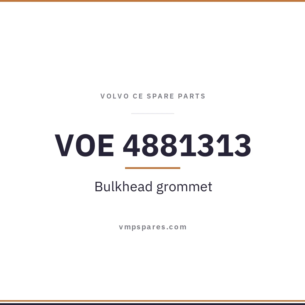 VOE 4881313 – Bulkhead grommet