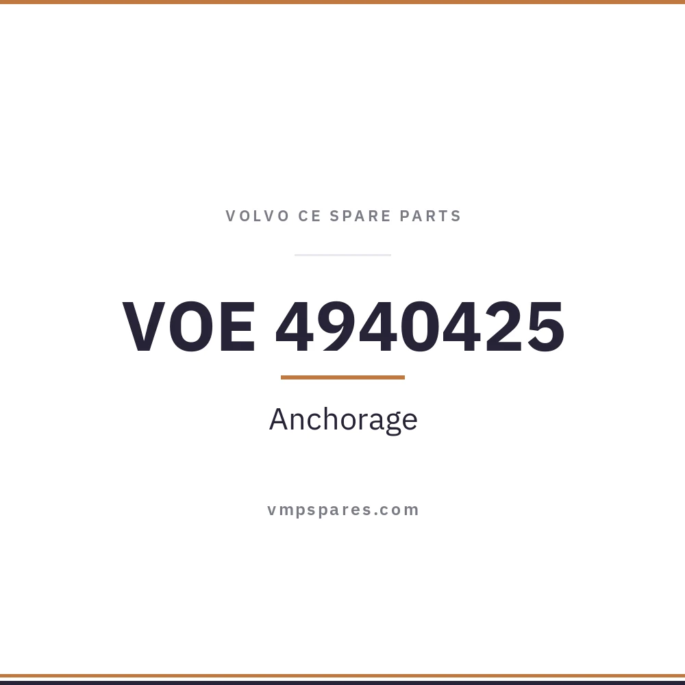 VOE 4940425 – Anchorage