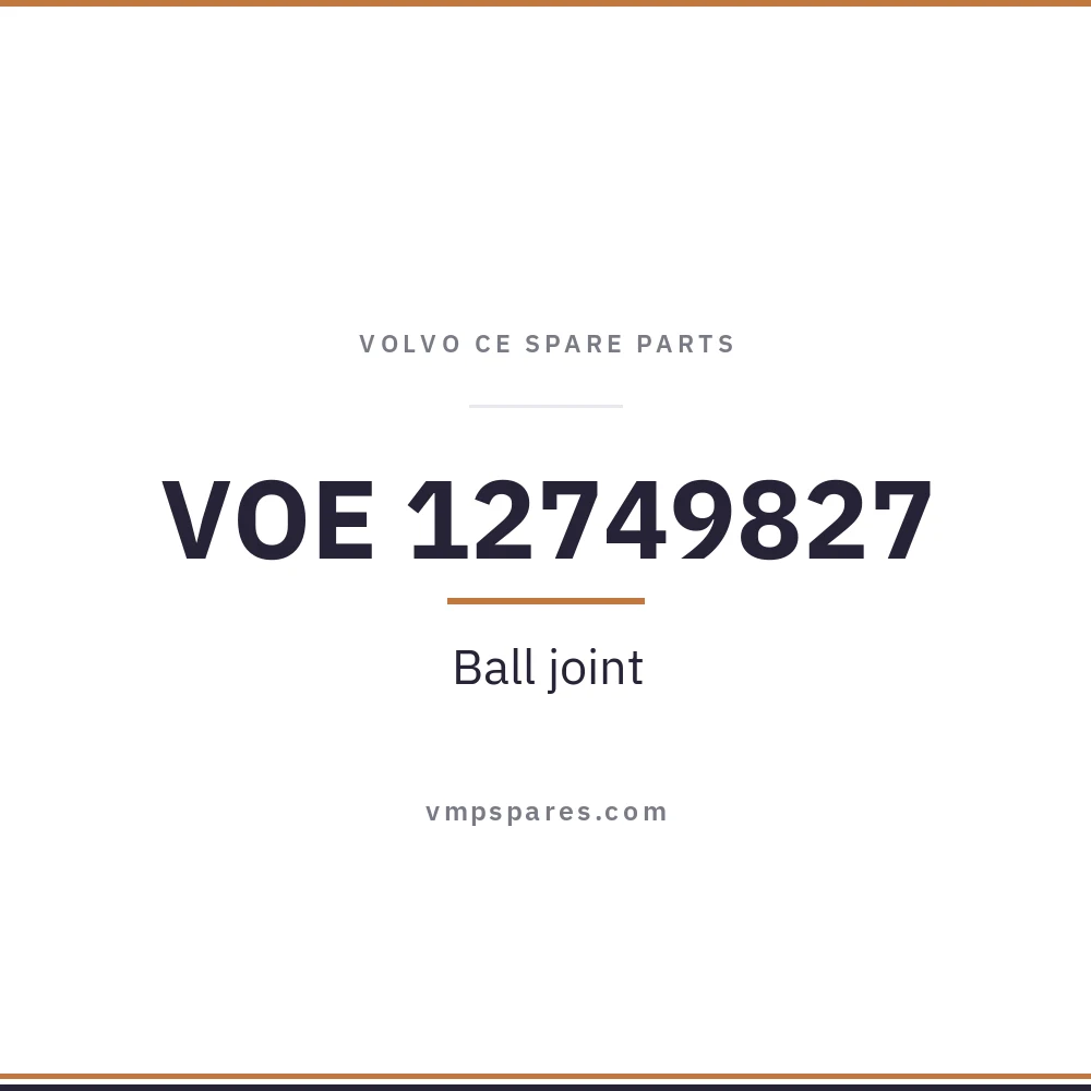 VOE 12749827 – Ball joint