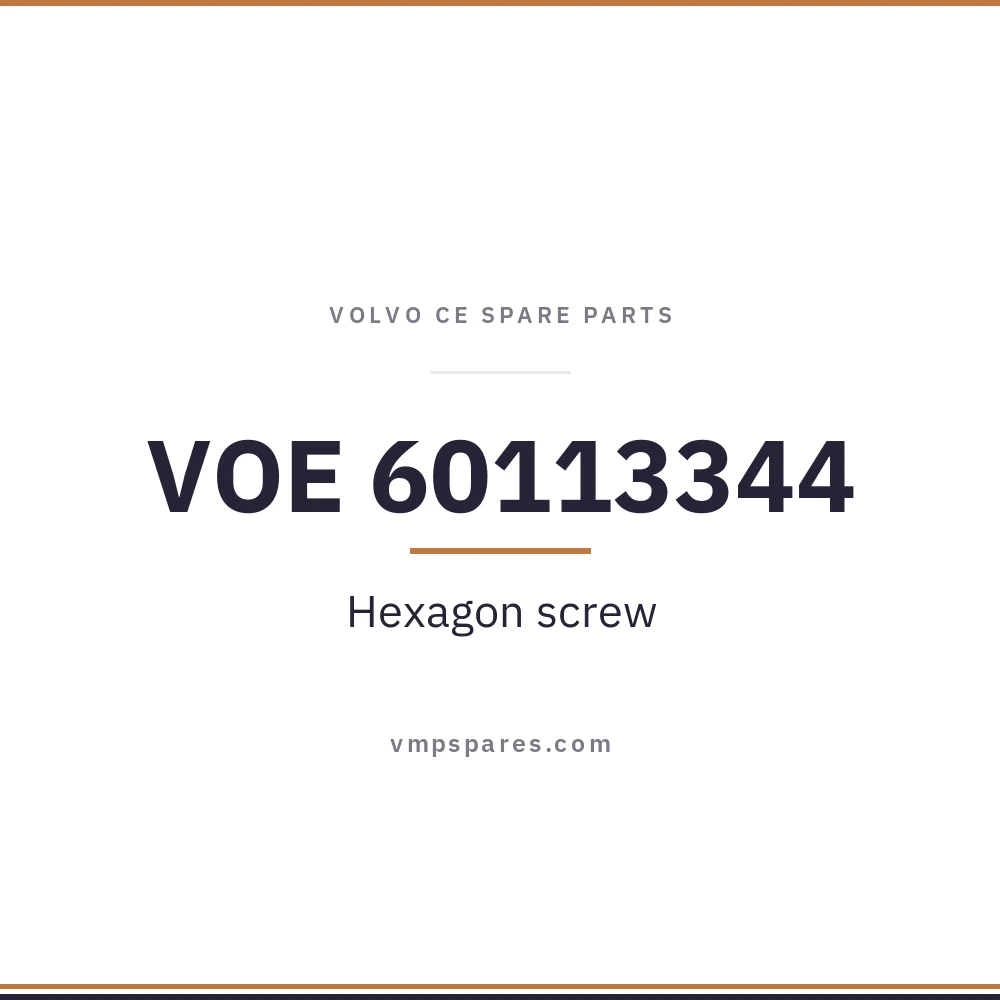 VOE 60113344 – Hexagon screw