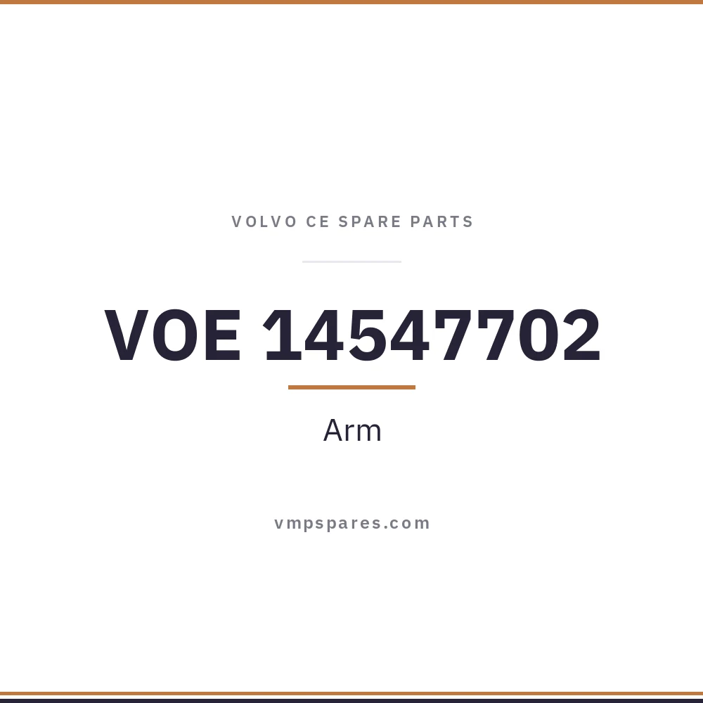 VOE 14547702 – Arm