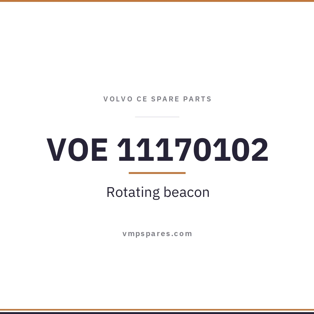 VOE 11170102 – Rotating beacon
