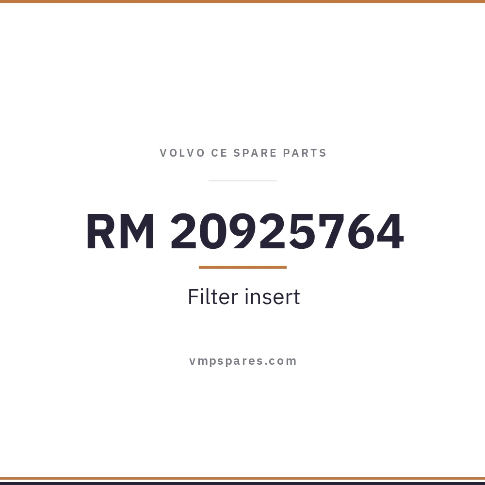 RM 20925764 – Filter insert