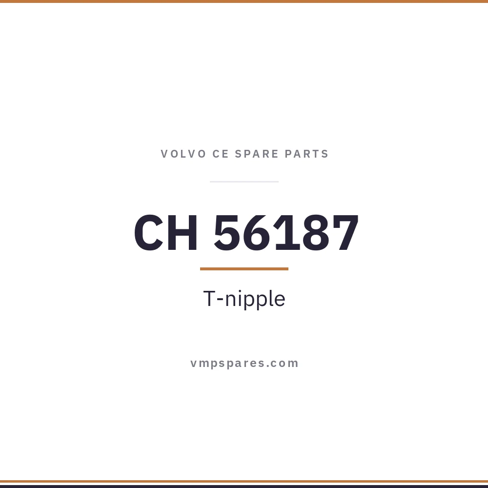 CH 56187 – T-nipple