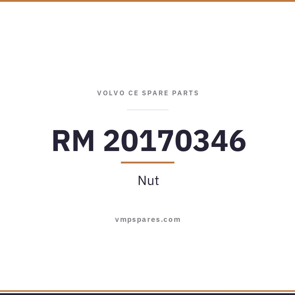 RM 20170346 – Nut