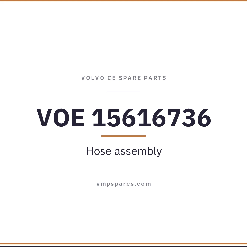 VOE 15616736 – Hose assembly