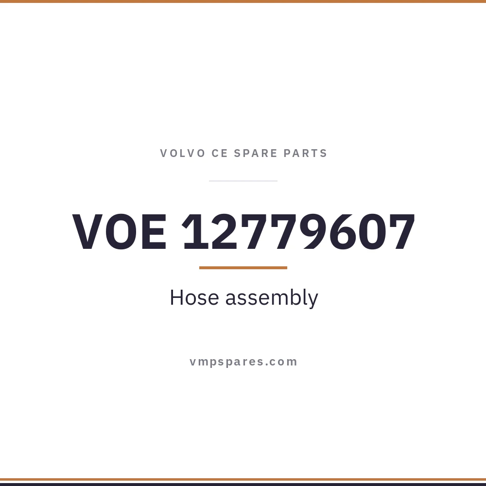 VOE 12779607 – Hose assembly