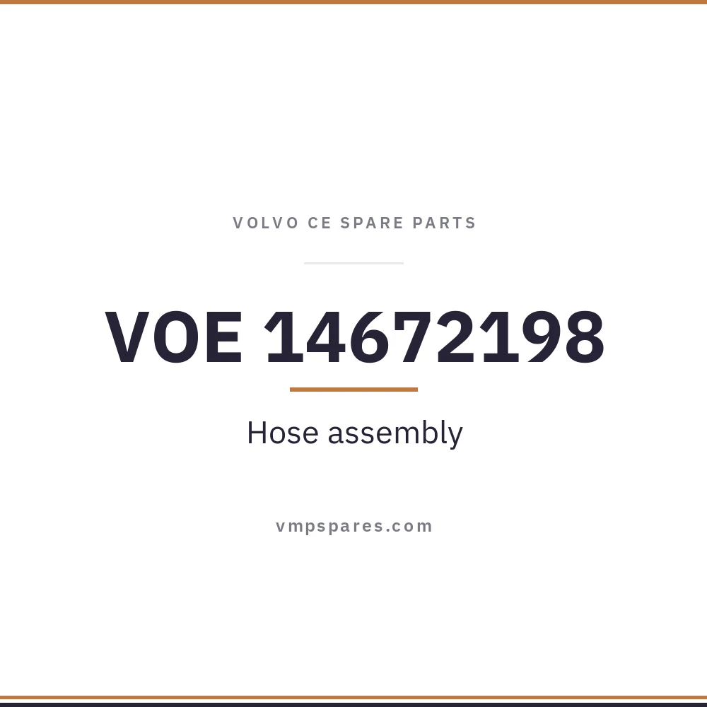 VOE 14672198 – Hose assembly