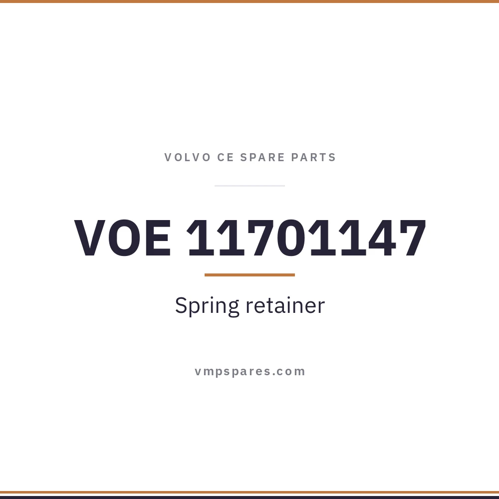 VOE 11701147 – Spring retainer