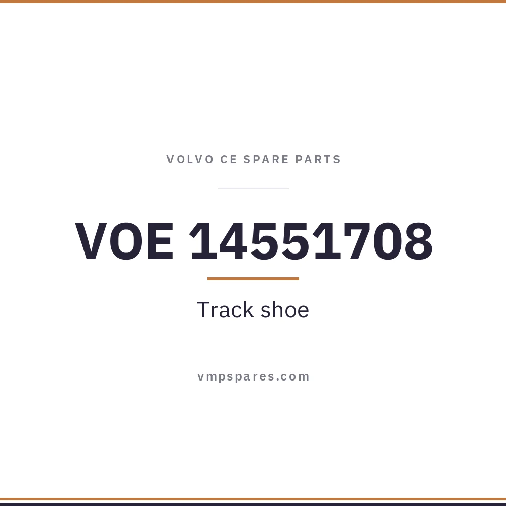 VOE 14551708 – Track shoe