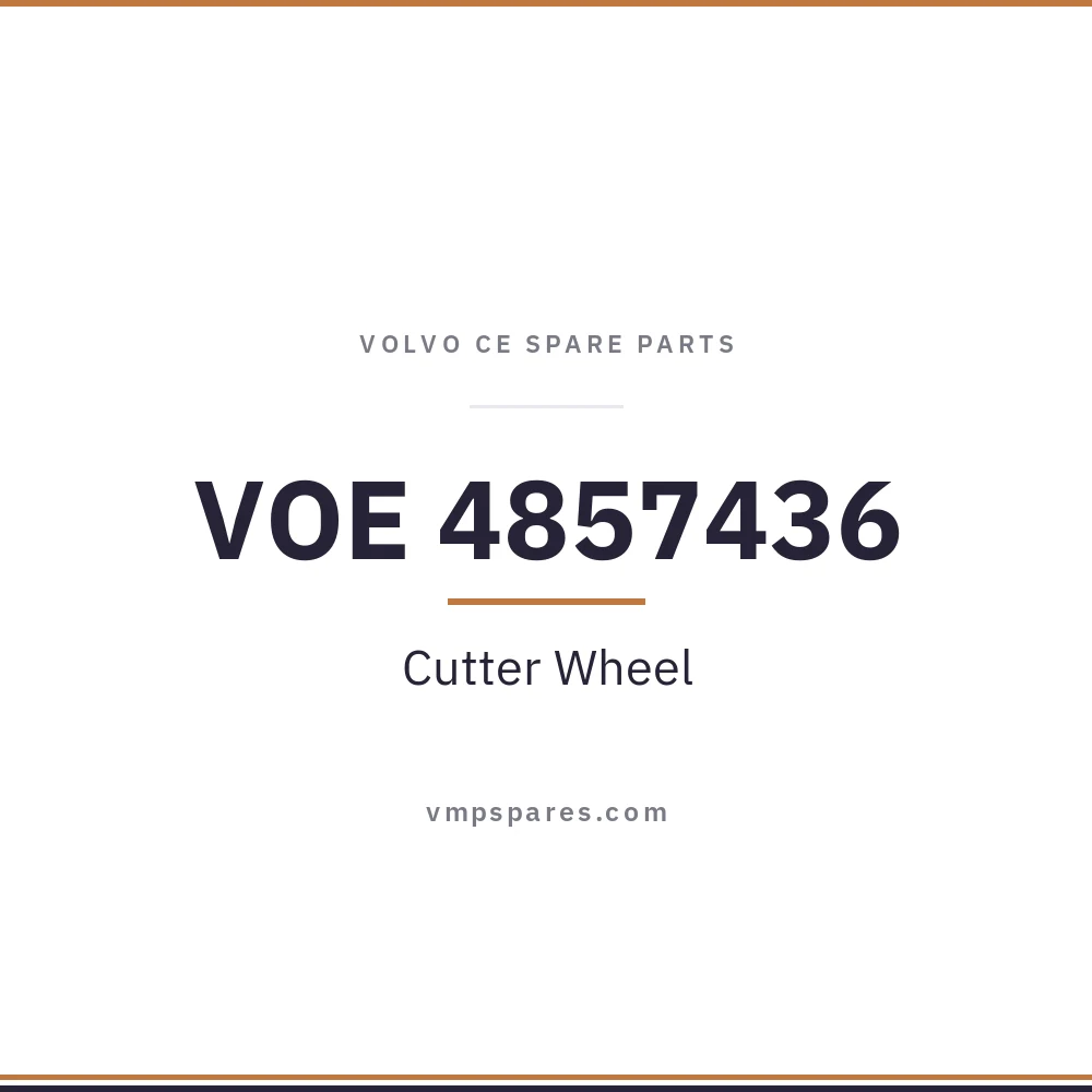 VOE 4857436 – Cutter Wheel