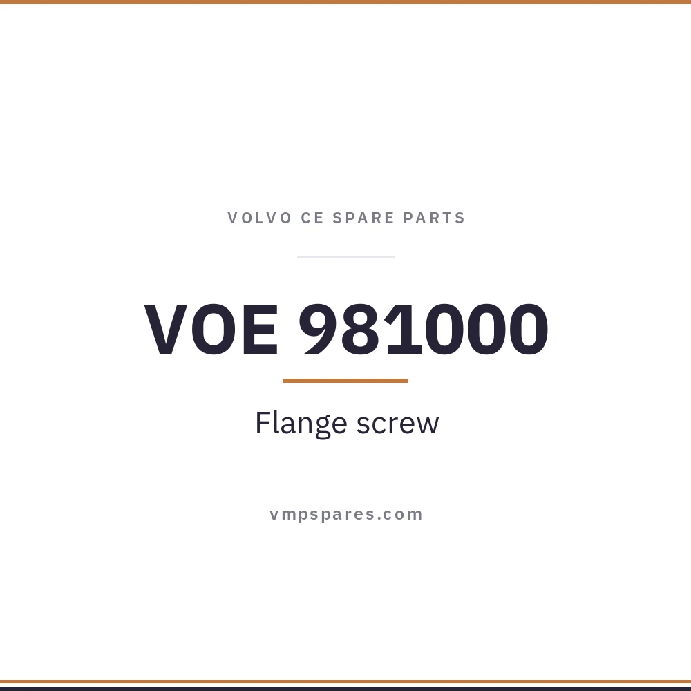 VOE 981000 – Flange screw