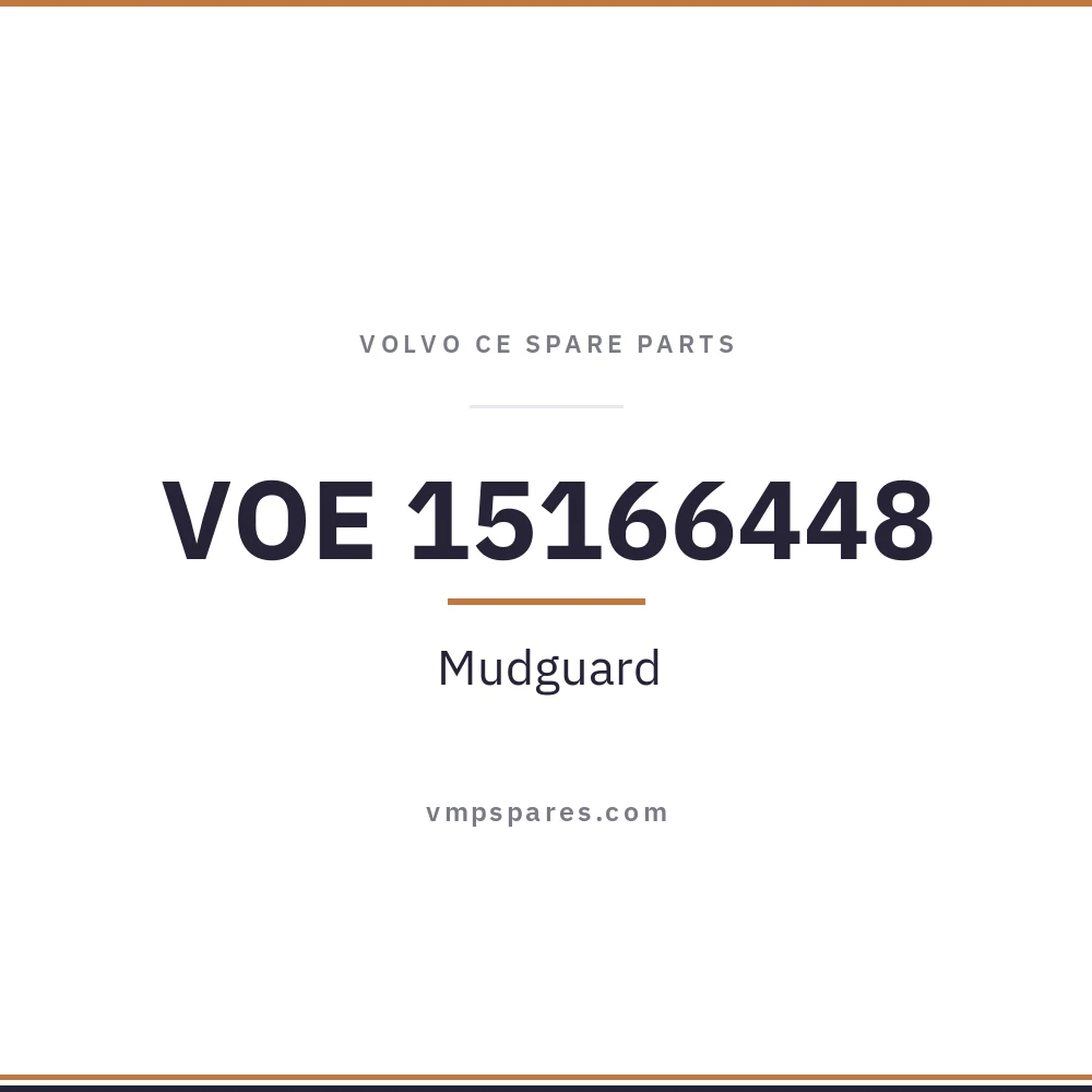 VOE 15166448 – Mudguard