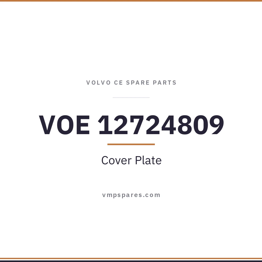 VOE 12724809 – Cover Plate