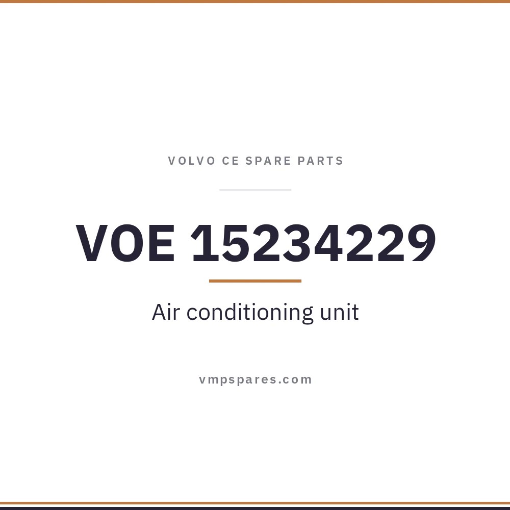 VOE 15234229 – Air conditioning unit