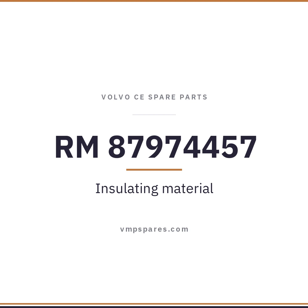RM 87974457 – Insulating material