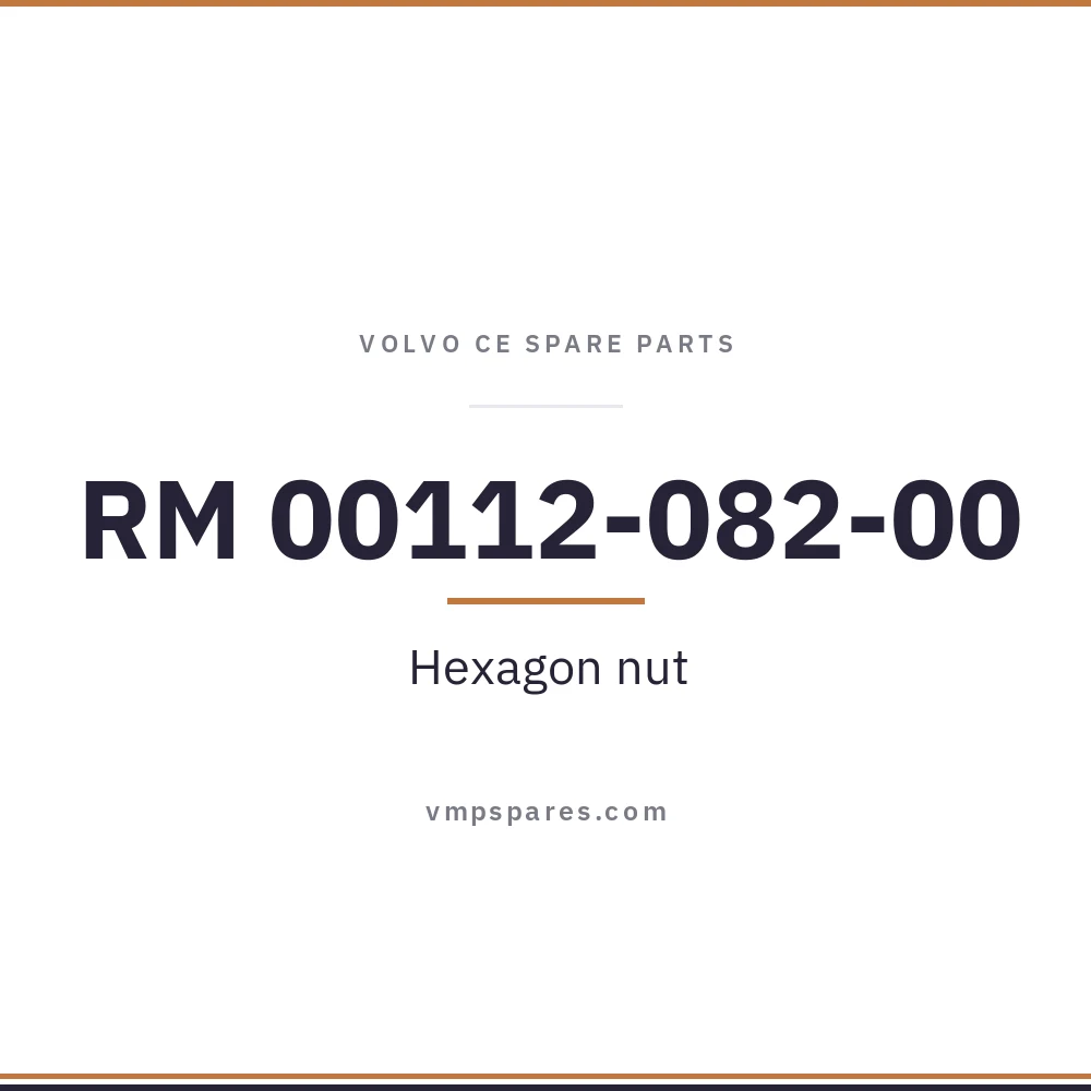 RM 00112-082-00 – Hexagon nut